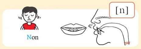 発音記号 - n - non